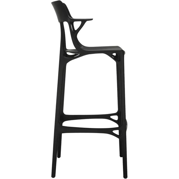 A.I. Barstol Resirkulert 75 cm Svart