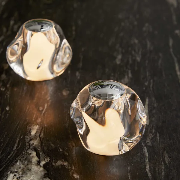 Ice Ball Bordlampe Krom
