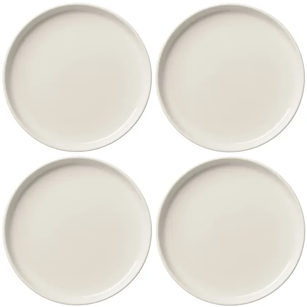 BON Tallerken 22 cm 4-pak Ivory