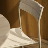 Vev Ruokatuoli Grey Beige/Natural