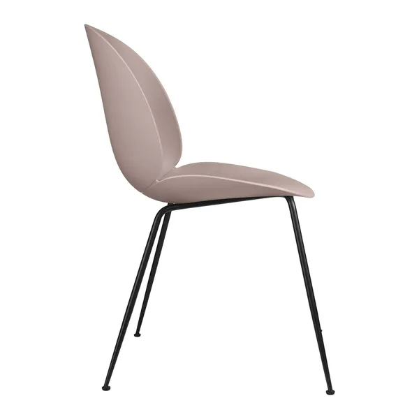 Beetle Stol Sort Krom/ Beige
