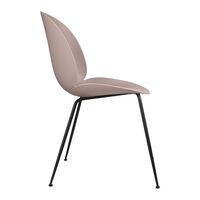 Beetle Stol Sort Krom/ Beige