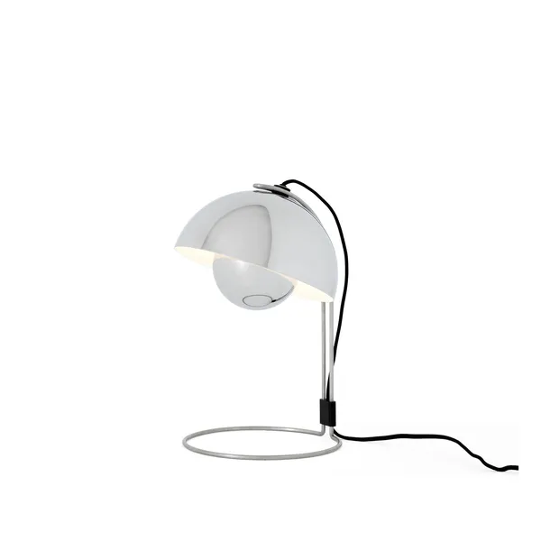 Flowerpot VP4 Bordlampe Chrome-Plated