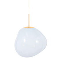 Melt Pendel Stor Opal / Guld
