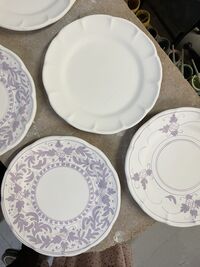 Positano Tallerken 26 cm Rød