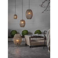Linde Lampeskjerm 40 cm Gråbeige