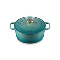 Signature Gryta Rund 26 cm Bleu Riviera