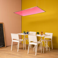 Discovery Space Rectangular Pendel RGBW Aluminium