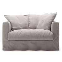 Stopning Til Le Grand Air Love Seat Lin Misty Grey