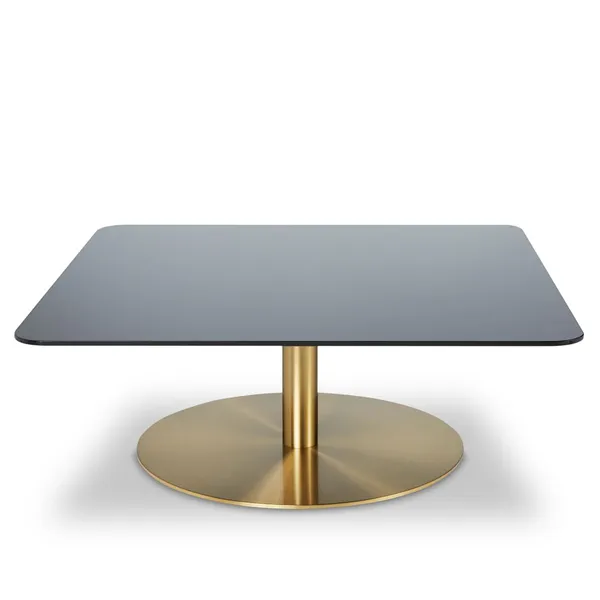Flash Table Square Brass