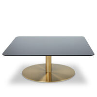 Flash Table Square Brass