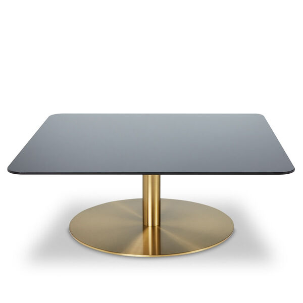 Flash Table Square Brass