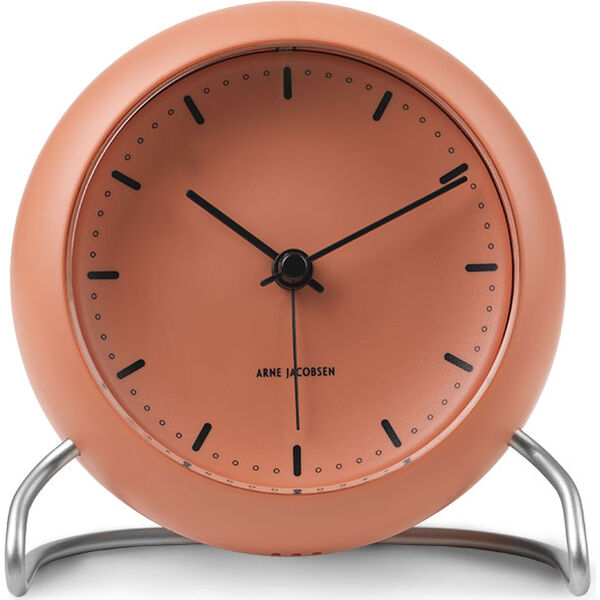 City Hall Bordklokke Pale Orange