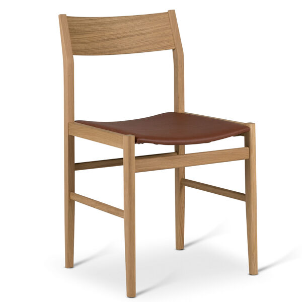 Siza Stol Leather Cognac