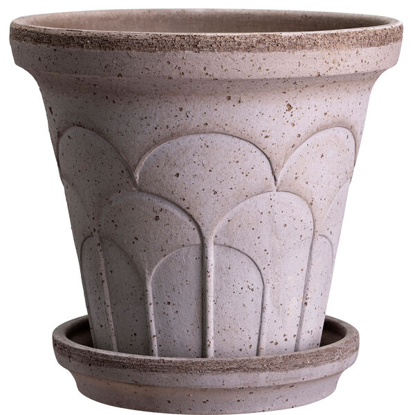 Fleur Krukke 25 cm Grå