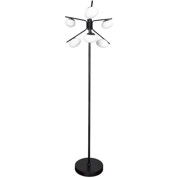 Imperia Gulvlampe Matt Black