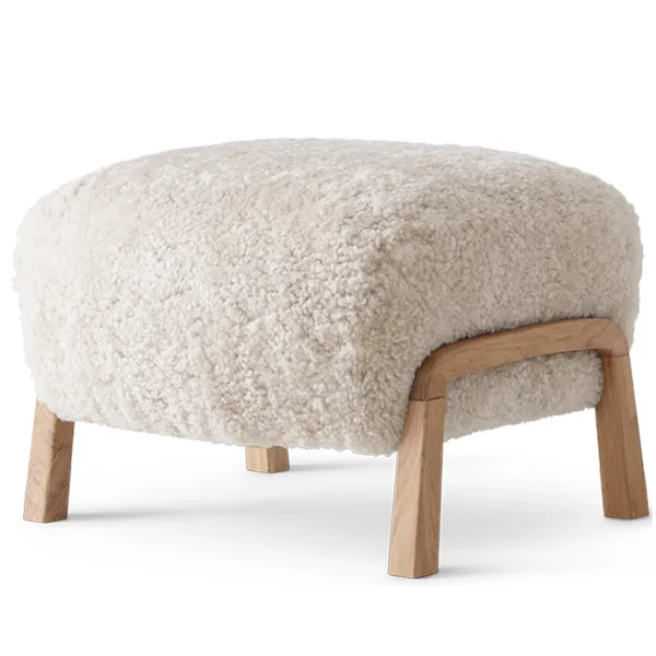Wulff ATD3 Sittpuff Ek/Sheepskin Moonlight