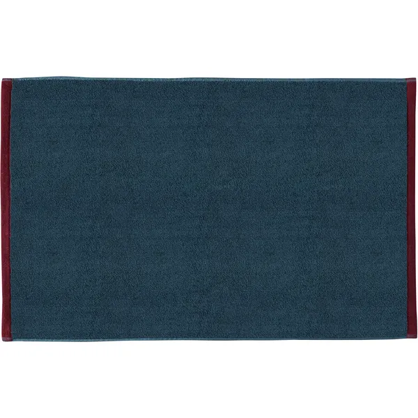 Soft Bademåtte 50x80 cm Lysegrå / Midnatsblå