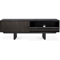 Teak Mosaik Mediabänk En Dörr