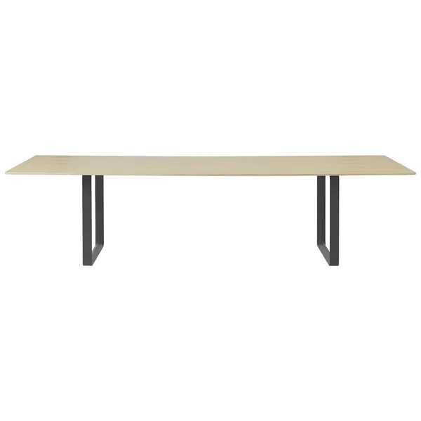 70/70 Bord 108x295 cm Massiv Eg / Sort
