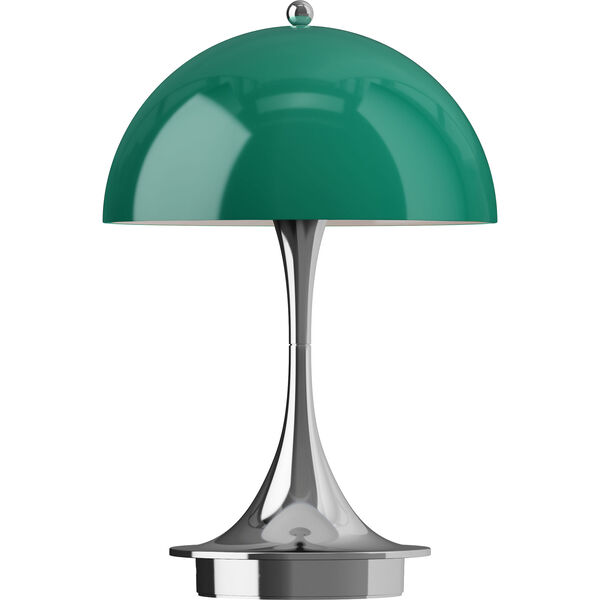 Panthella 160 Bordlampe Bærbar V3 Original Opal Green