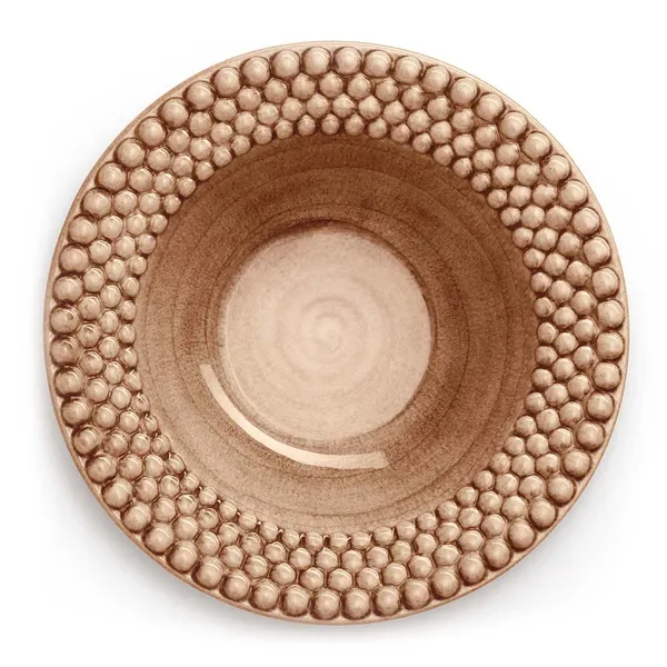 Bubbles Suppetallerken 25 cm Cinnamon
