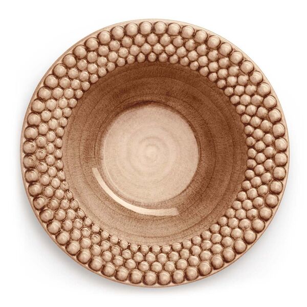 Bubbles Suppetallerken 25 cm Cinnamon