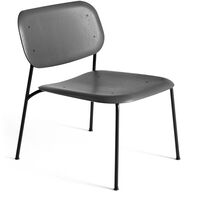 Soft Edge 100 Loungestol Soft Black