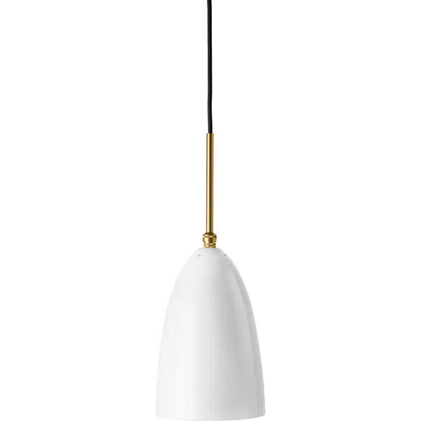 Gräshoppa Riippuvalaisin Glossy Alabaster White