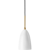 Gräshoppa Riippuvalaisin Glossy Alabaster White