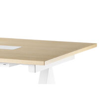 String Works Skrivebordsplate 140 cm Hvit Laminat