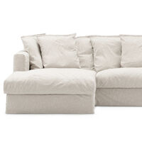 Verhoilu Le Grand Air Kolmipaikkaiselle Sohvalle Pellava Creamy White