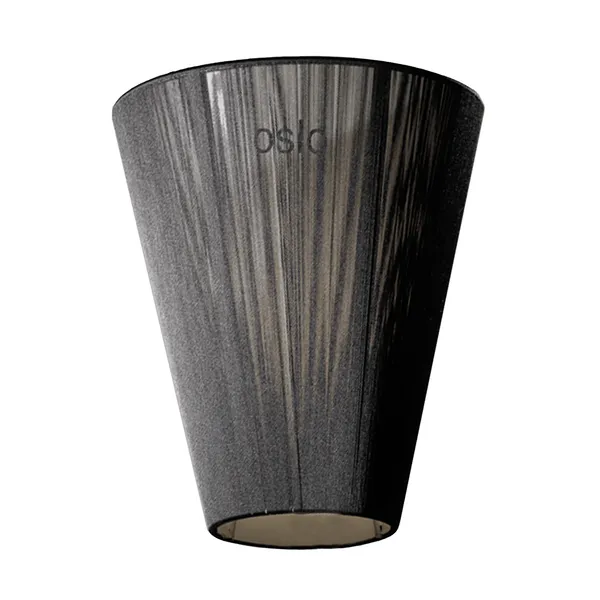 Oslo Wood Lampskärm Black