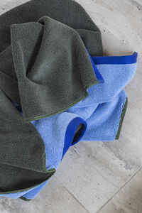 Soft Gästhandduk 40x55 cm 2-pack Ljusblå / Olivgrön
