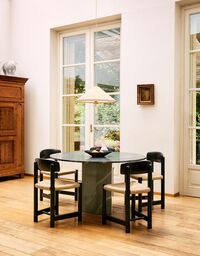 Daumiller Side Tuoli Brown/Black Pine