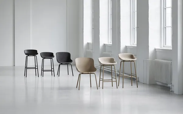 Hyg Barstol Stål Olive