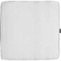 Wide Stripe Pute 45x45 cm Hvit