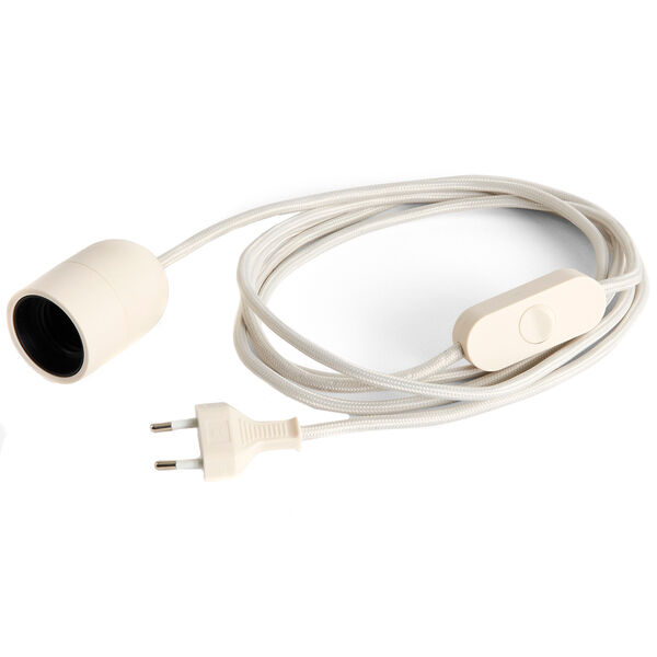 Common Ledningssæt Til Bordlampe Clay White
