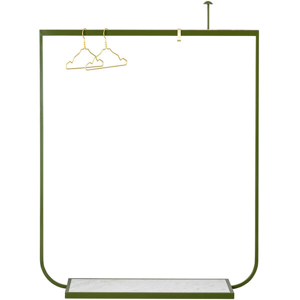 Tati Takkinaulakko 130 cm Green Khaki / Carrara-marmori