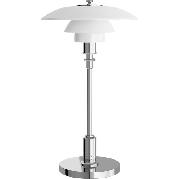 PH 2/1 Bordslampa Portabel Krompläterad