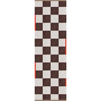Square Plastikmåtte 77x240 cm Brun