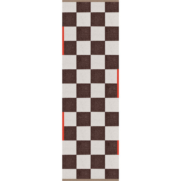 Square Plastmatte 77x240 cm Brun