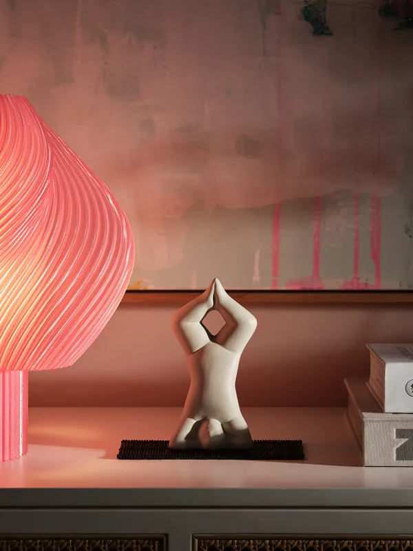 Yoga Skulptur no 3 Ljusgrå