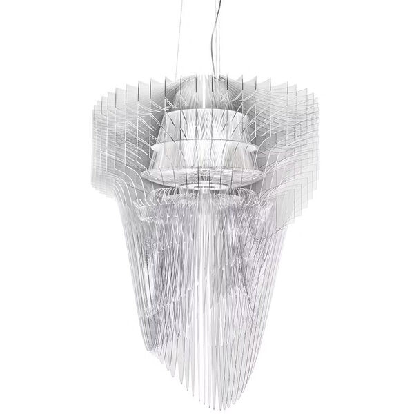 Aria Lysekrone 115 cm Transparent