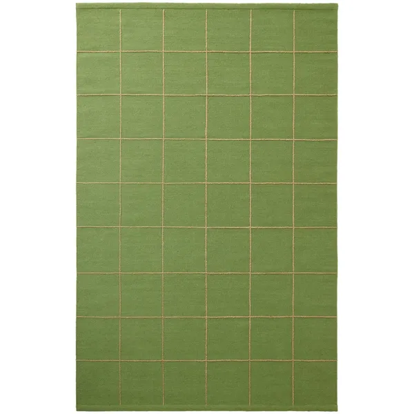 Milan Tæppe 180x270 cm Beige / Cactus Green