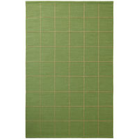 Milan Tæppe 180x270 cm Beige / Cactus Green