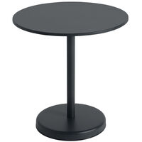 Linear Bord Stål Ø70 cm Antracit
