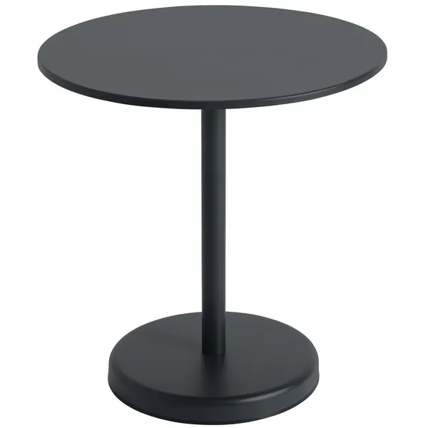 Linear Bord Stål Ø70 cm Antracit
