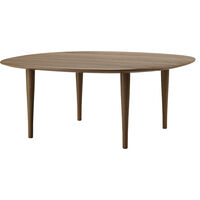 Jari Salongbord Ø85 cm Fumed Eik