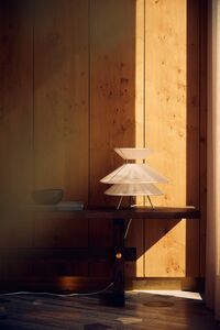 Kiku Bordlampe 355 cm Hvid